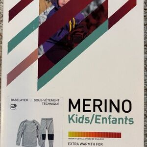 Merino Kids/Enfants Baselayer Set